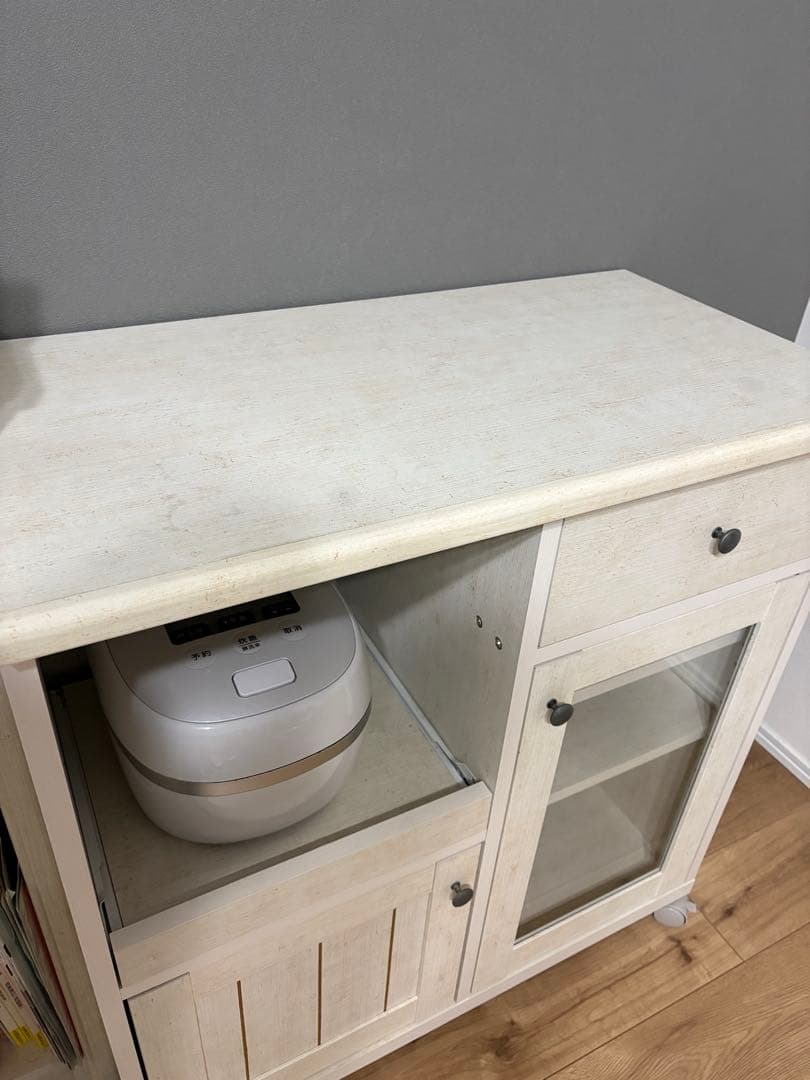 ニトリ カウンターワゴン（リズバレーSLM8075S）