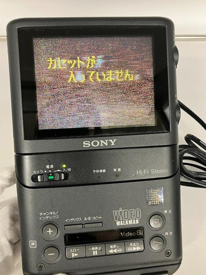 SONY VIDEO TV RECORDER ビデオウォークマン GV-500