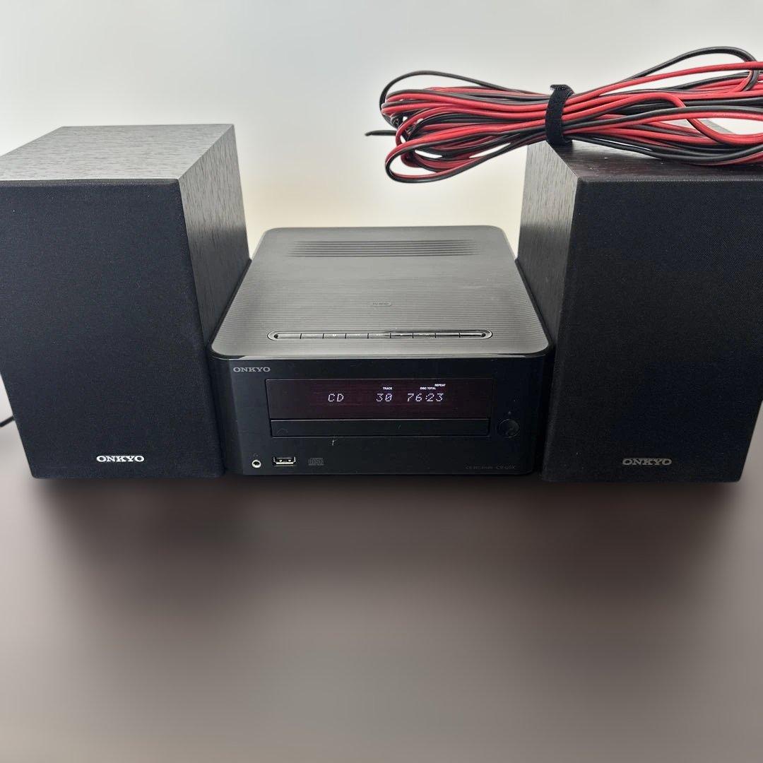 ONKYO オンキヨー X-U5X CDレシーバーシステム+スピーカー ケーブル