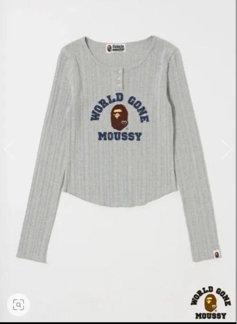 MOUSSY bape ape トップス