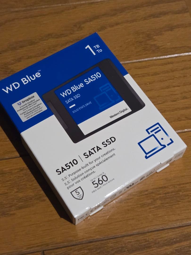 【新品、未開封】WD Blue SA510 1TB SATA SSD