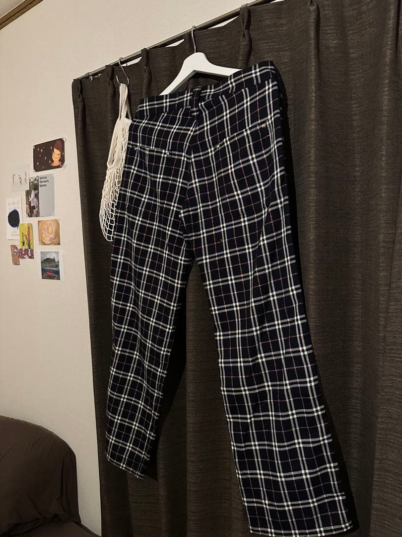 MILKBOY studs check slacks 00s 裏原系