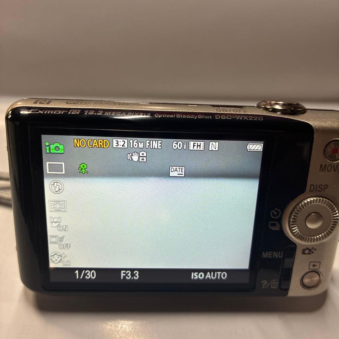 Cyber-shot DSC-WX220 デジタルカメラ 中古 動作確認済
