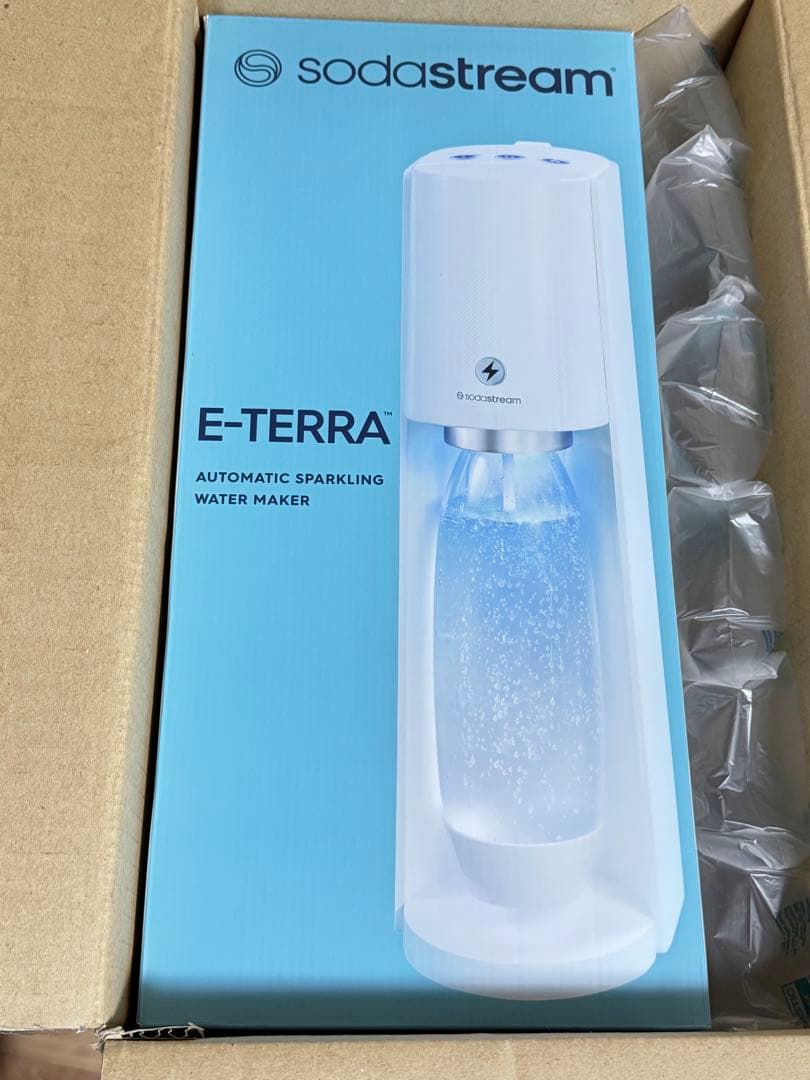 新品 ソーダストリーム E-TERRA （E-テラ）スターターキット ホワイト