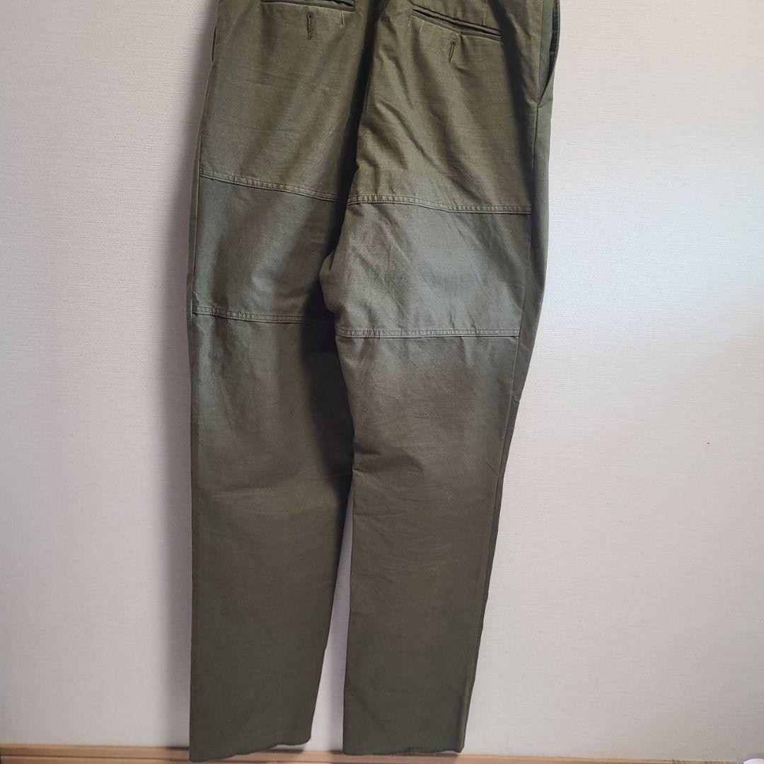 ニート NEAT サロペット オーバーオール カーゴ パンツ L 綿 カットオフ