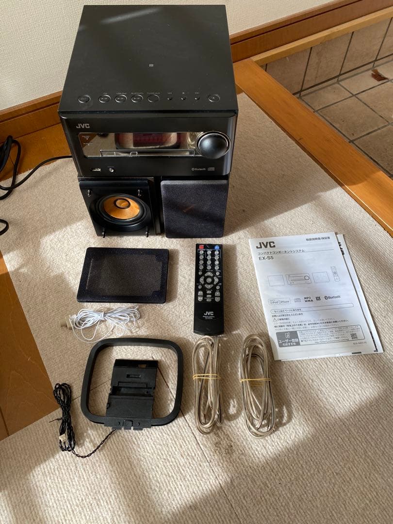 ウッドコーン　ミニコンポ JVC EX-S5