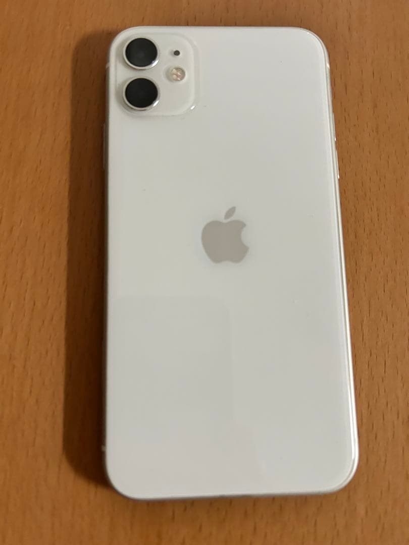 箱あり　付属品　Apple iPhone 11 64GB white ホワイト