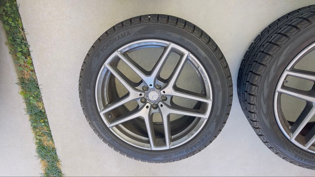 【月末処分】値下げ！送料込み！ 《バリ溝》GLEクーペ純正 スタッドレス