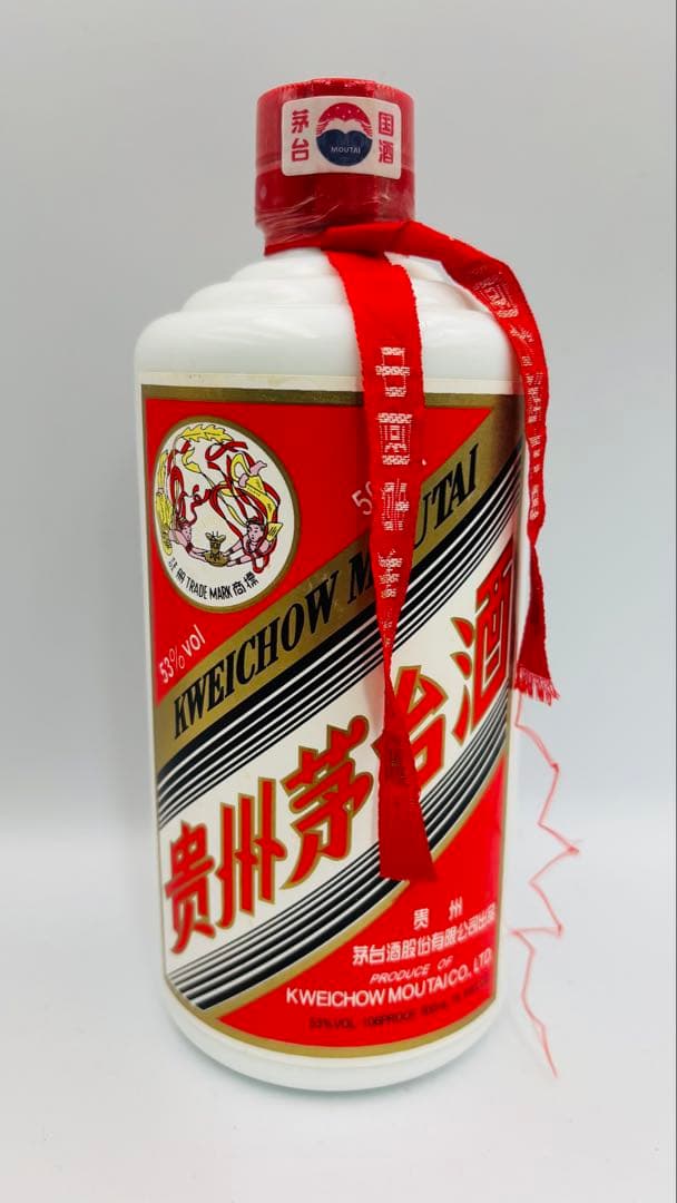 未開栓 貴州茅台酒 2007 500ml 53度 天女ラベル 重さ 813g