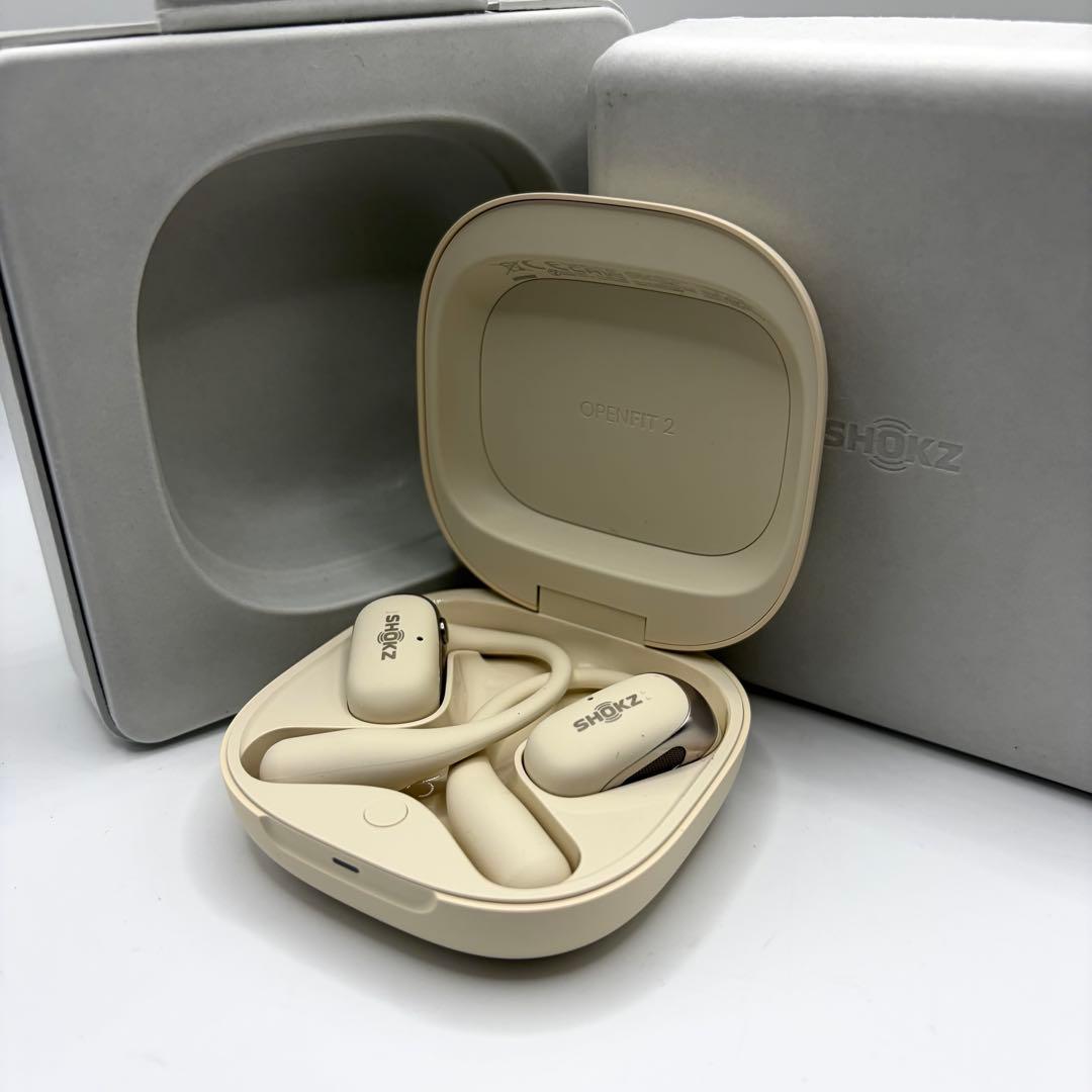 新品・未使用品✨ SHOKZ OPENFIT2 T920　ベージュ
