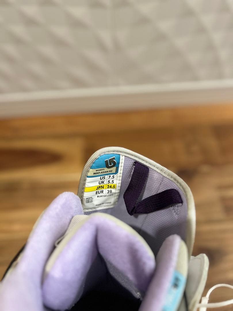 BURTON　レディース　MINT　24.5センチ　クイックレース