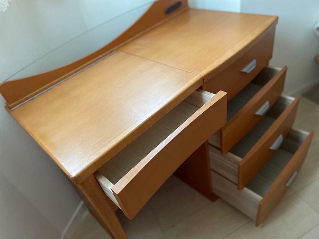 ドレッサー　鏡台　化粧台　デスク　机