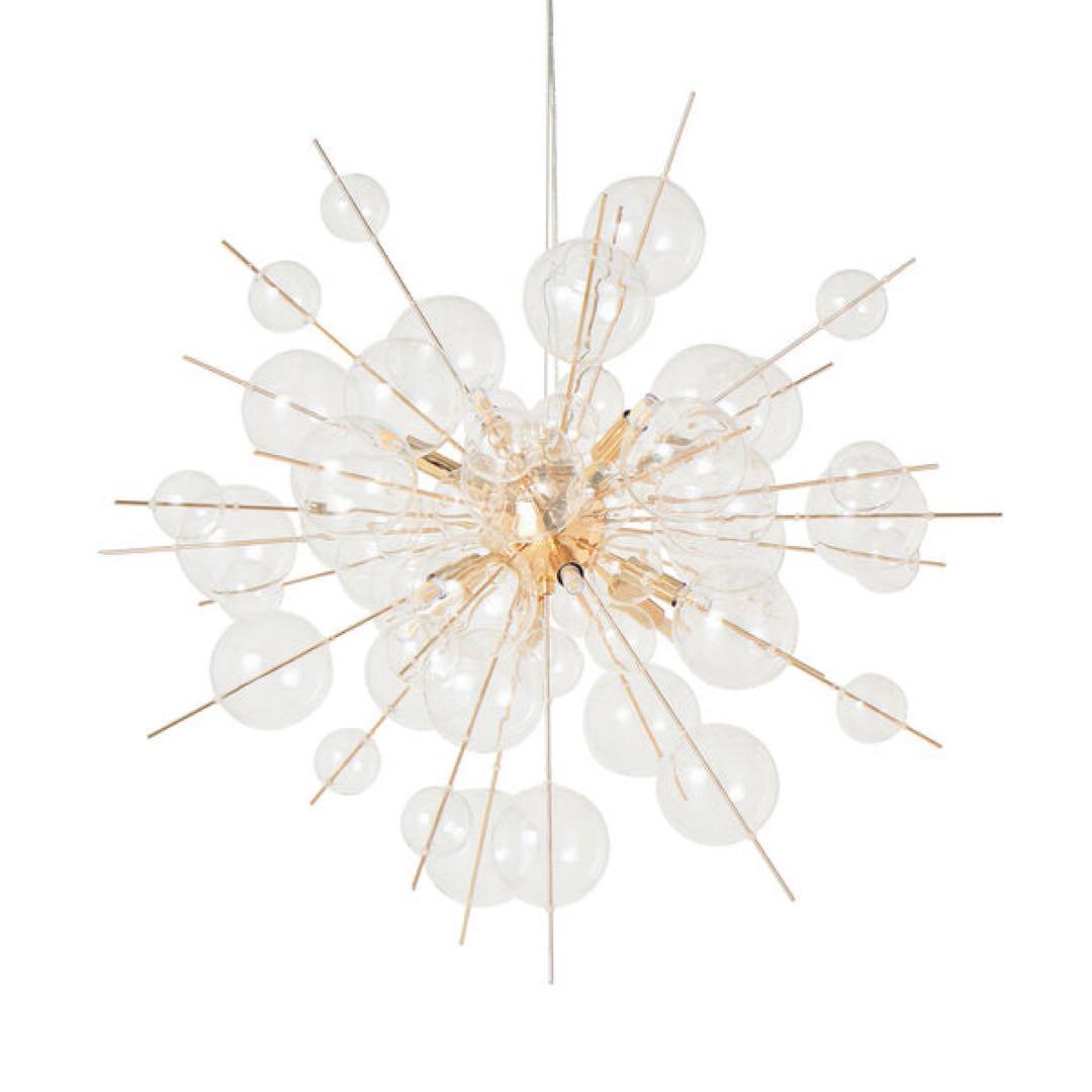 Francfranc バロン　シャンデリア　ゴールド