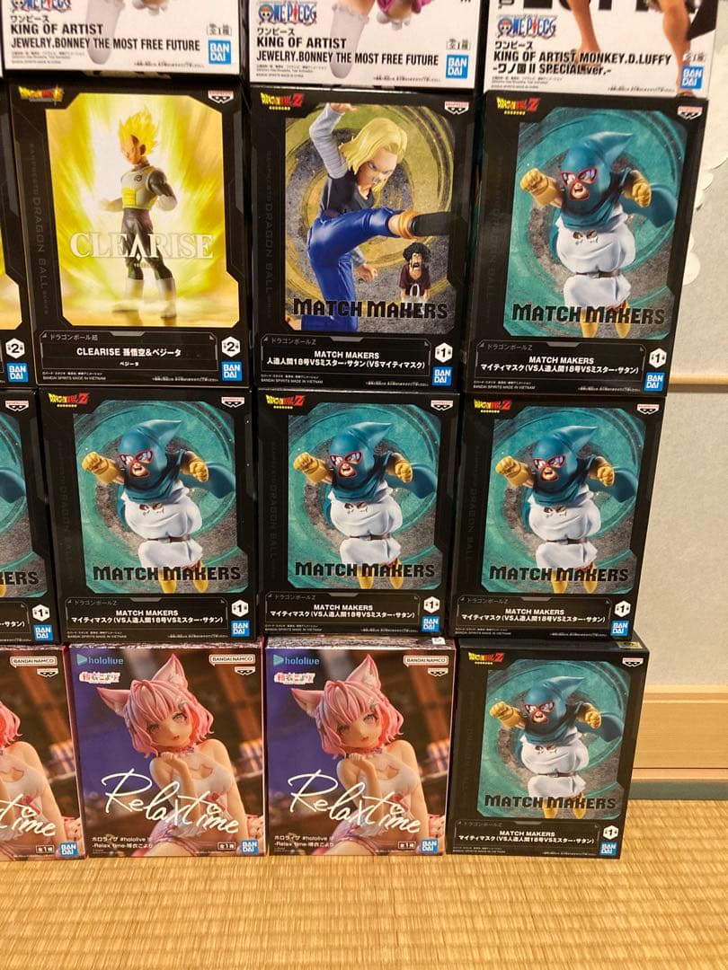 【36体セット】ワンピース ドラゴンボール NARUTO ホロライブ　フィギュア