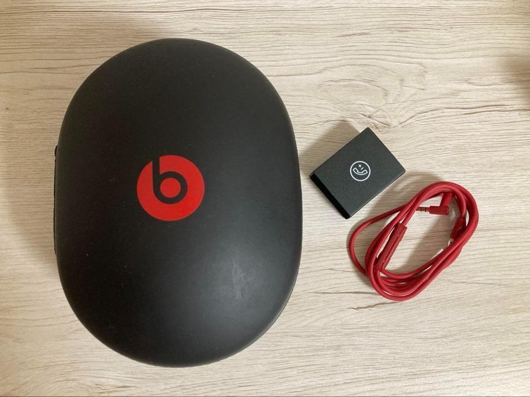 beats studio3 wireless レッド ワイヤレス ヘッドホン