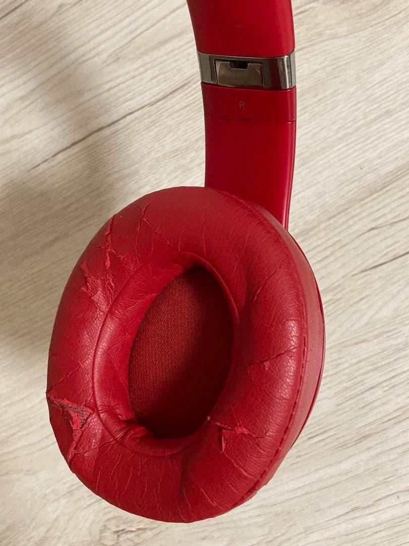 beats studio3 wireless レッド ワイヤレス ヘッドホン