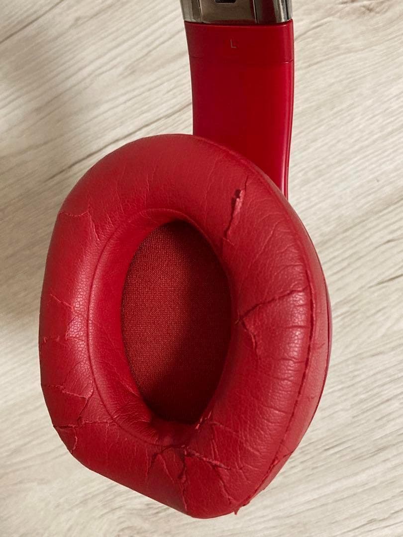 beats studio3 wireless レッド ワイヤレス ヘッドホン