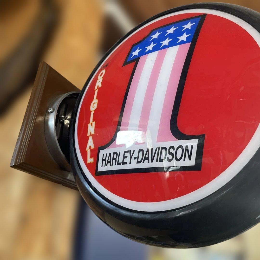 ハーレーダビッドソン　アンティーク調ランプ　ガレージ、倉庫、￼