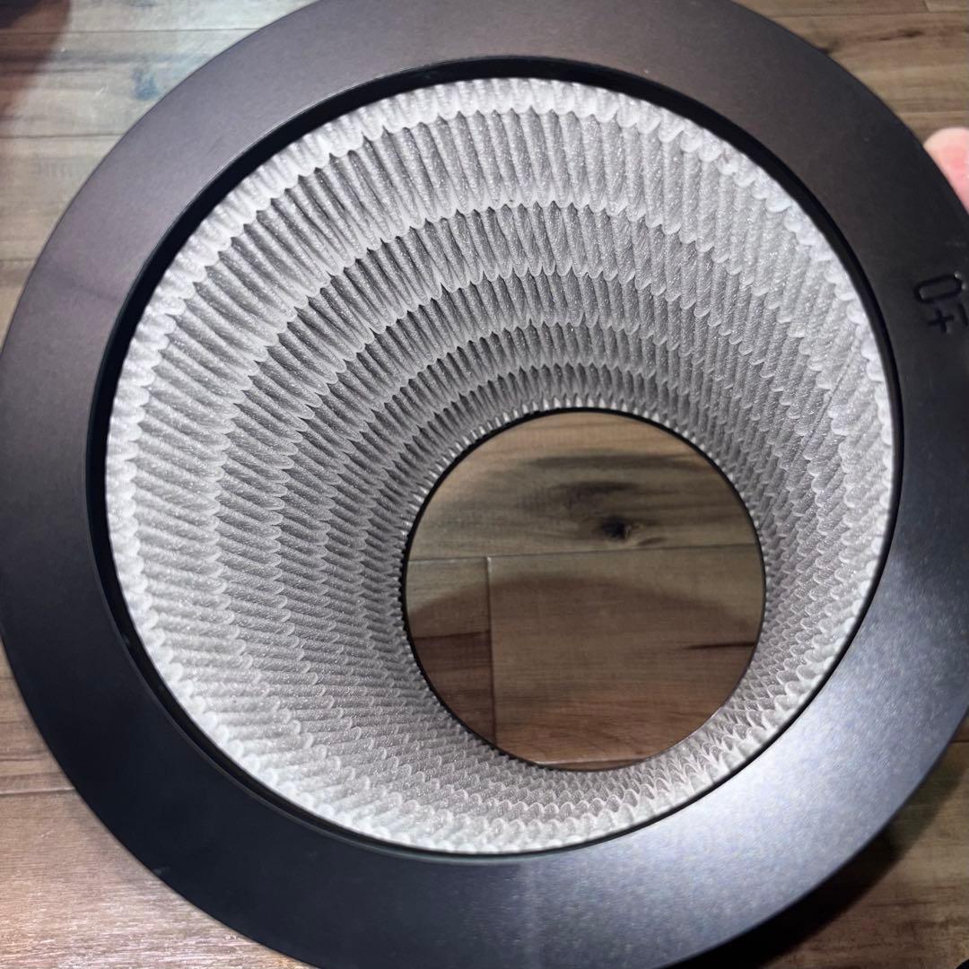 美品 ±0プラスマイナスゼロ 空気清浄機 ネイビー ブルー XQH-C030