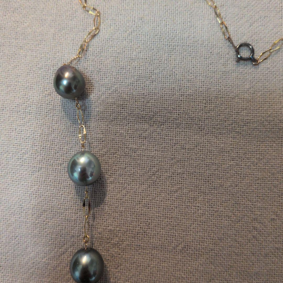 ペルラジオーネ黒蝶真珠ネックレス