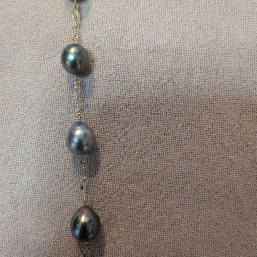 ペルラジオーネ黒蝶真珠ネックレス