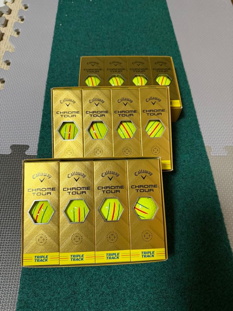 2024CallawayChromeTour TRIPLETRACK1ダース×3