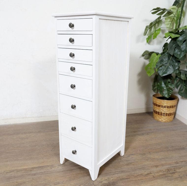 sora　 隙間ラック　箪笥　整理タンス　書類チェスト　8段　収納　完成品