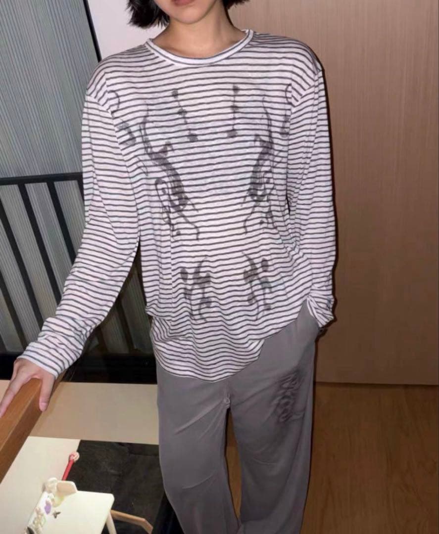 Fuzzykon テンセルコットンUVカットオーバーサイズロングスリーブ