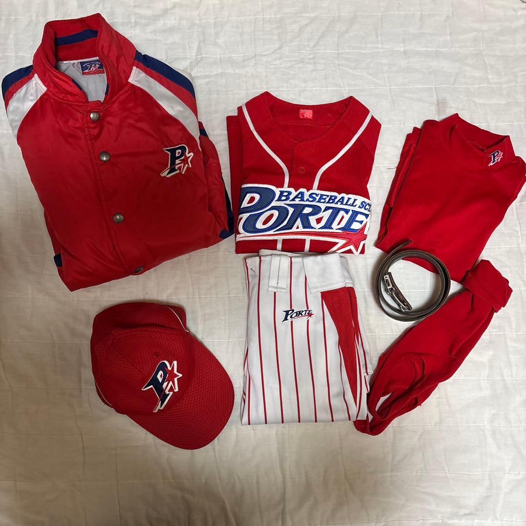 野球 ポルテ porte ユニフォーム 140 セット