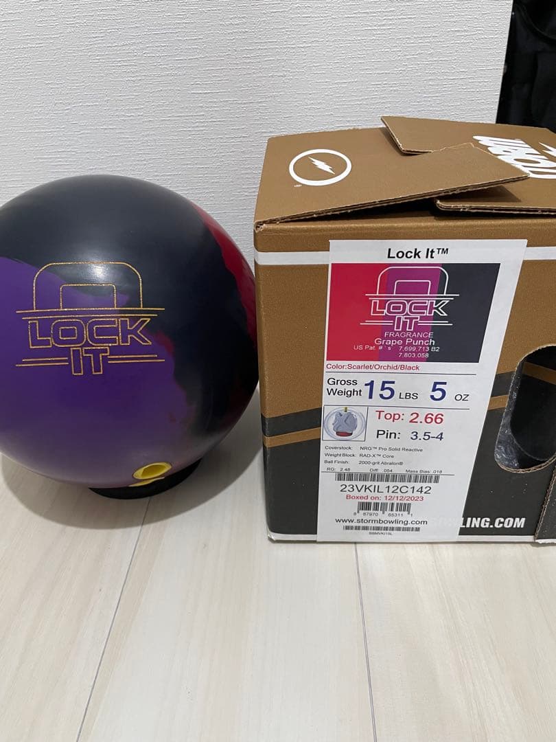 STORM ロックイット　15P ボウリングボール