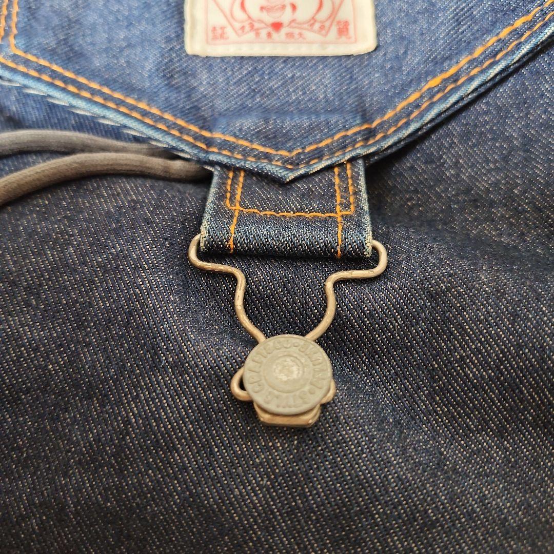 【レア美品】EVISU 希少タグ　デニムリュック カモメ