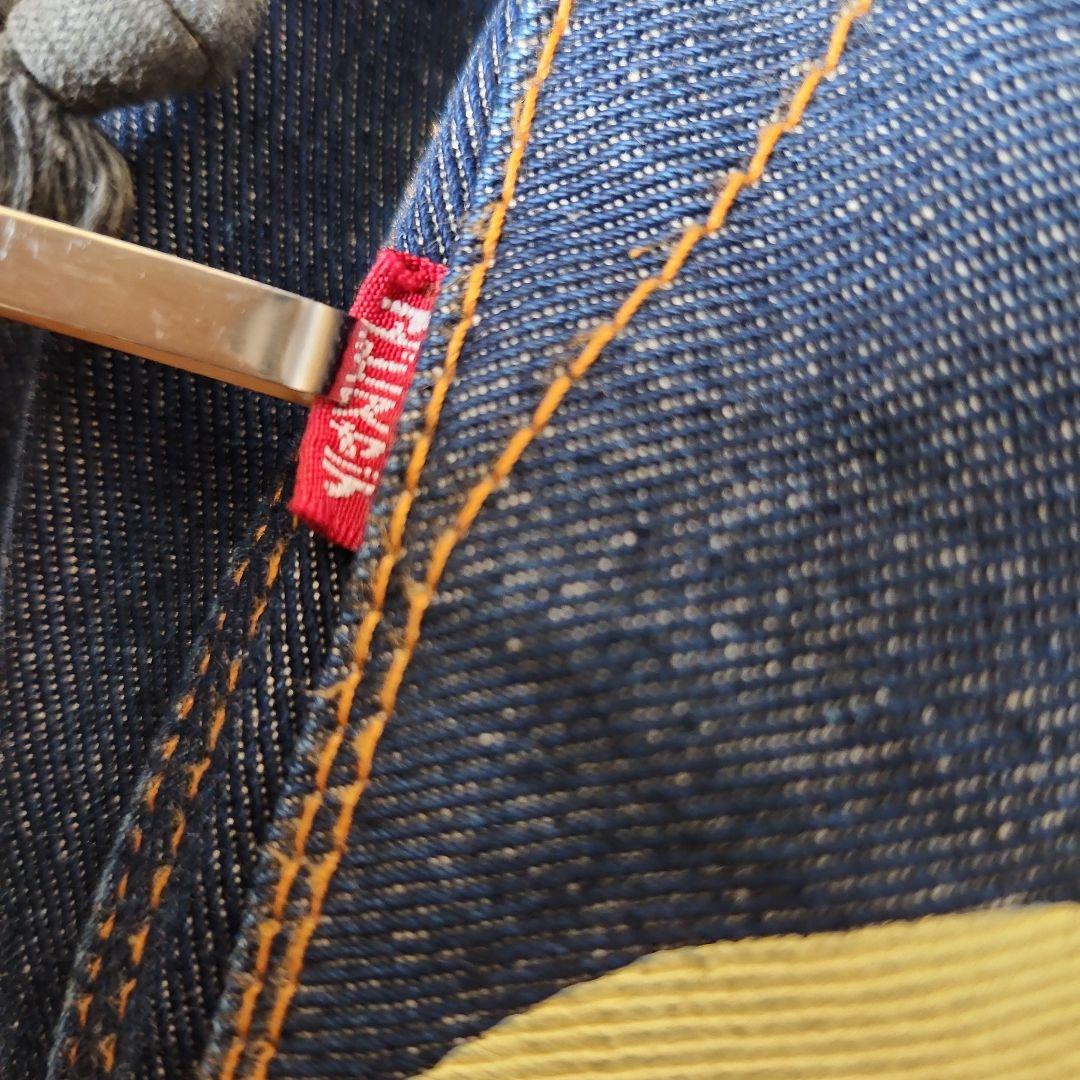 【レア美品】EVISU 希少タグ　デニムリュック カモメ