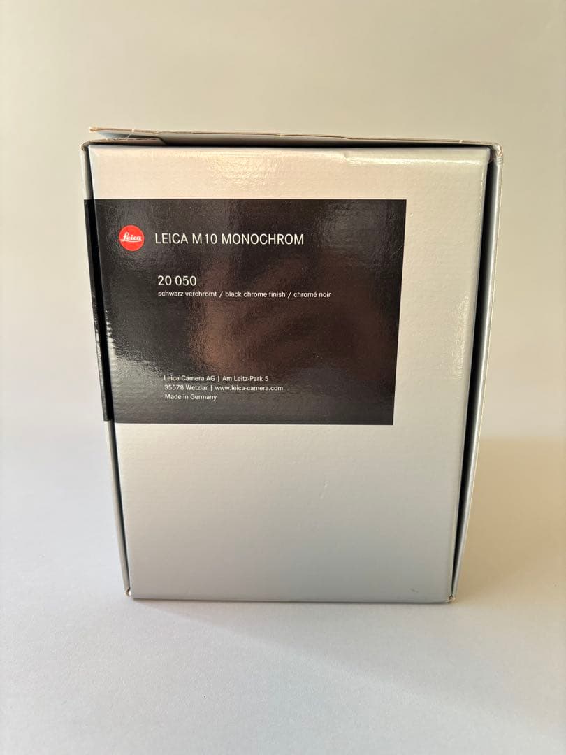 Leica M10 Monochrom 元箱一式　カメラ本体無し