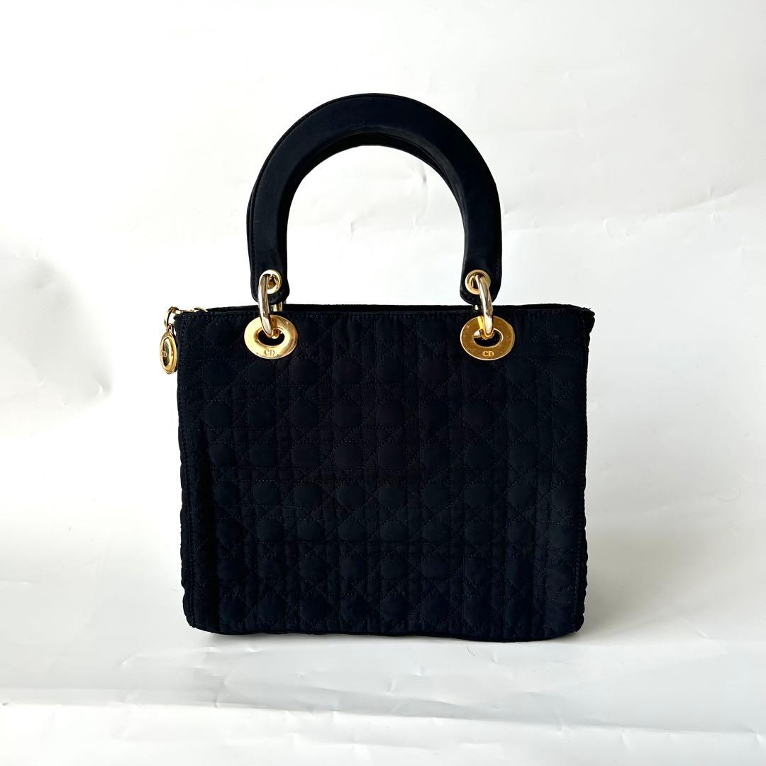 dior ディオール　カナージュ　ナイロン　レディディオール　トート