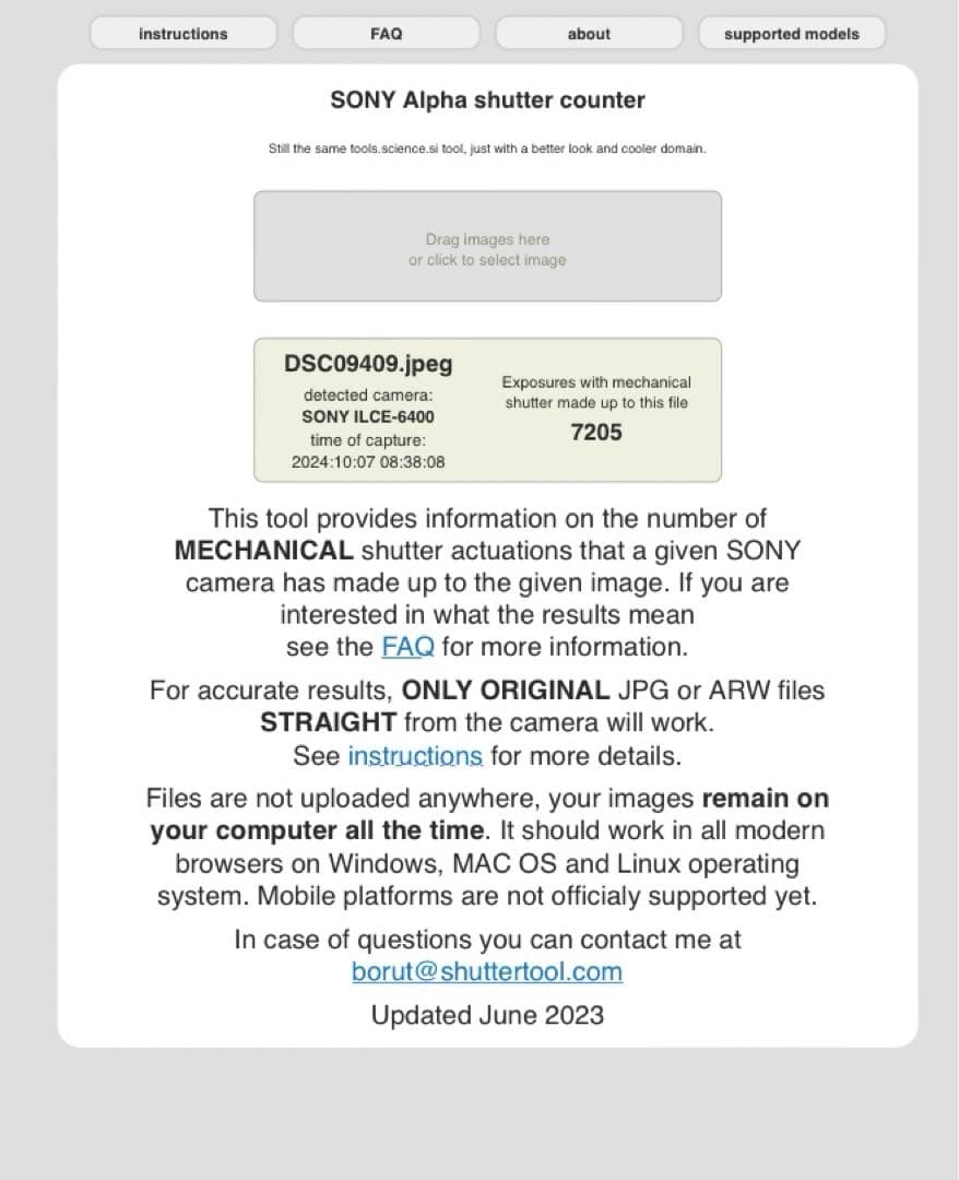 SONY α6400 ミラーレス一眼カメラ 本体