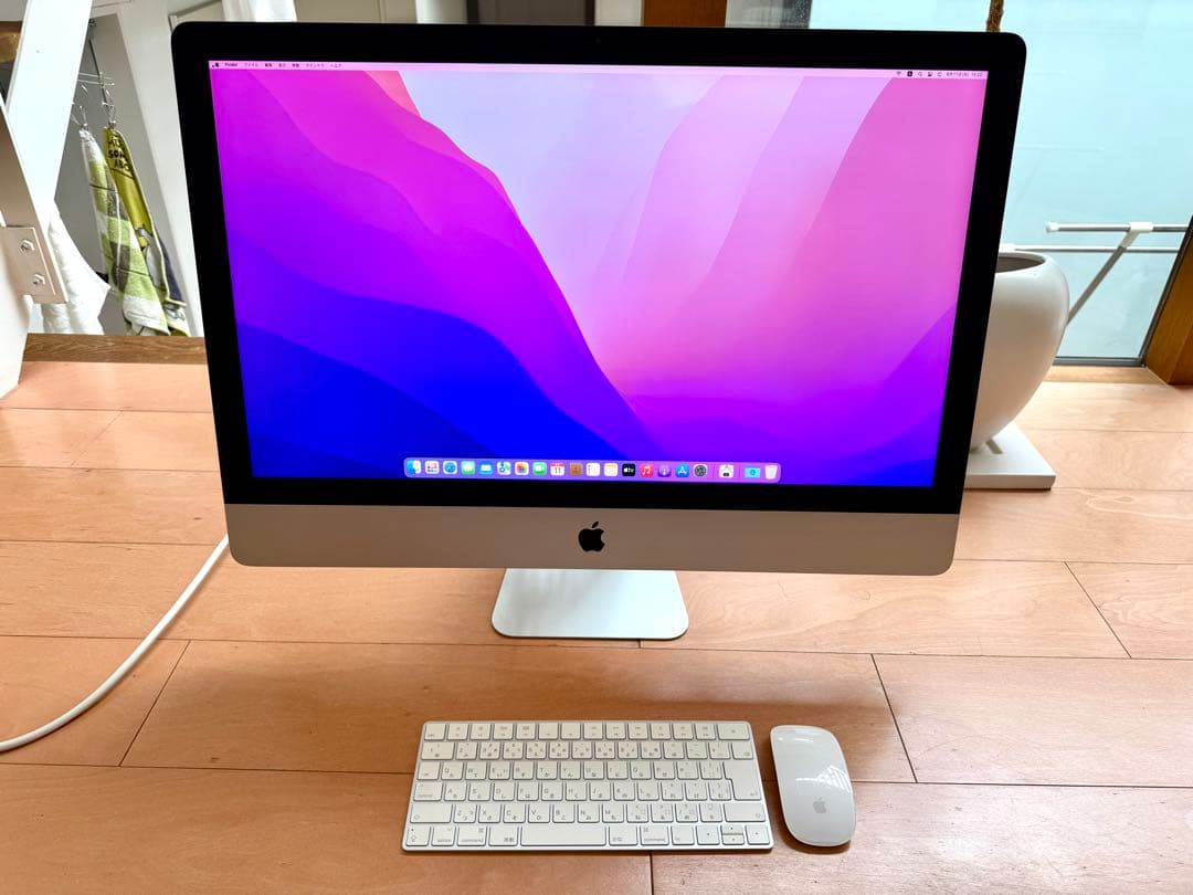 Macデスクトップ iMac27 2015 late 24GB 2TB