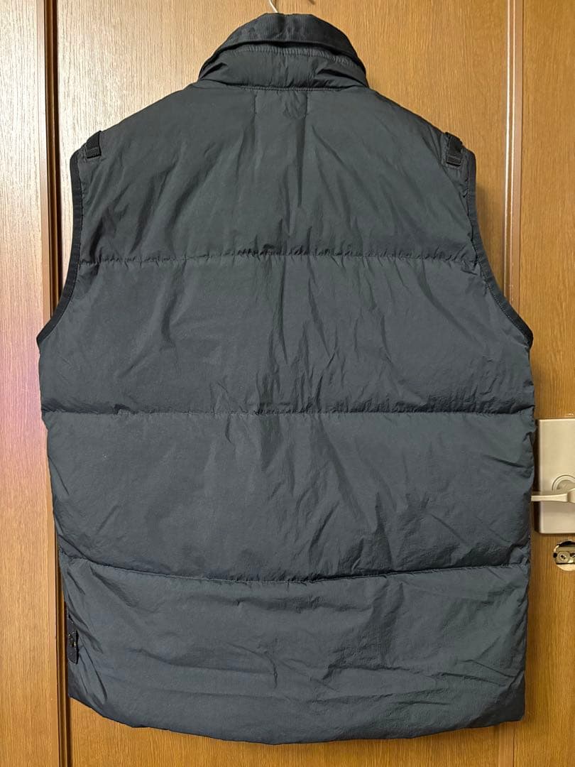 Mサイズ STONE  ダウンベスト ブラック