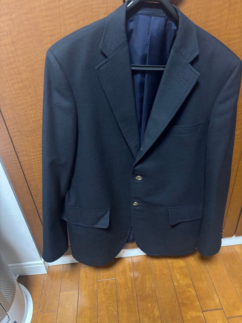 ジェイプレス 紺ブレ AB7 ゆったり　希少な総裏