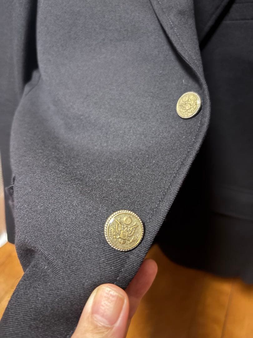 ジェイプレス 紺ブレ AB7 ゆったり　希少な総裏