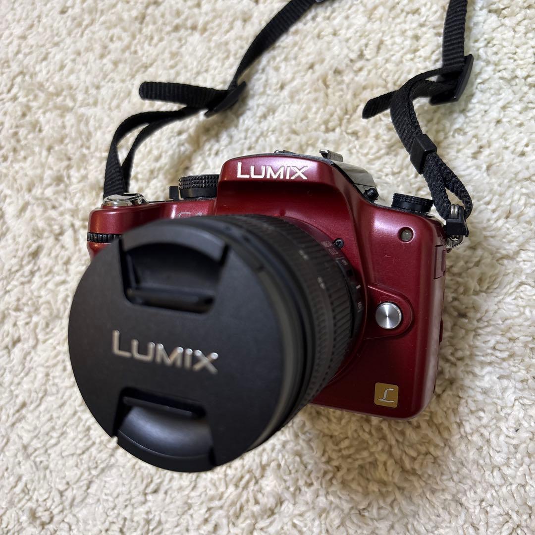 Panasonic LUMIX DMC-G1 レッド ミラーレス一眼カメラ