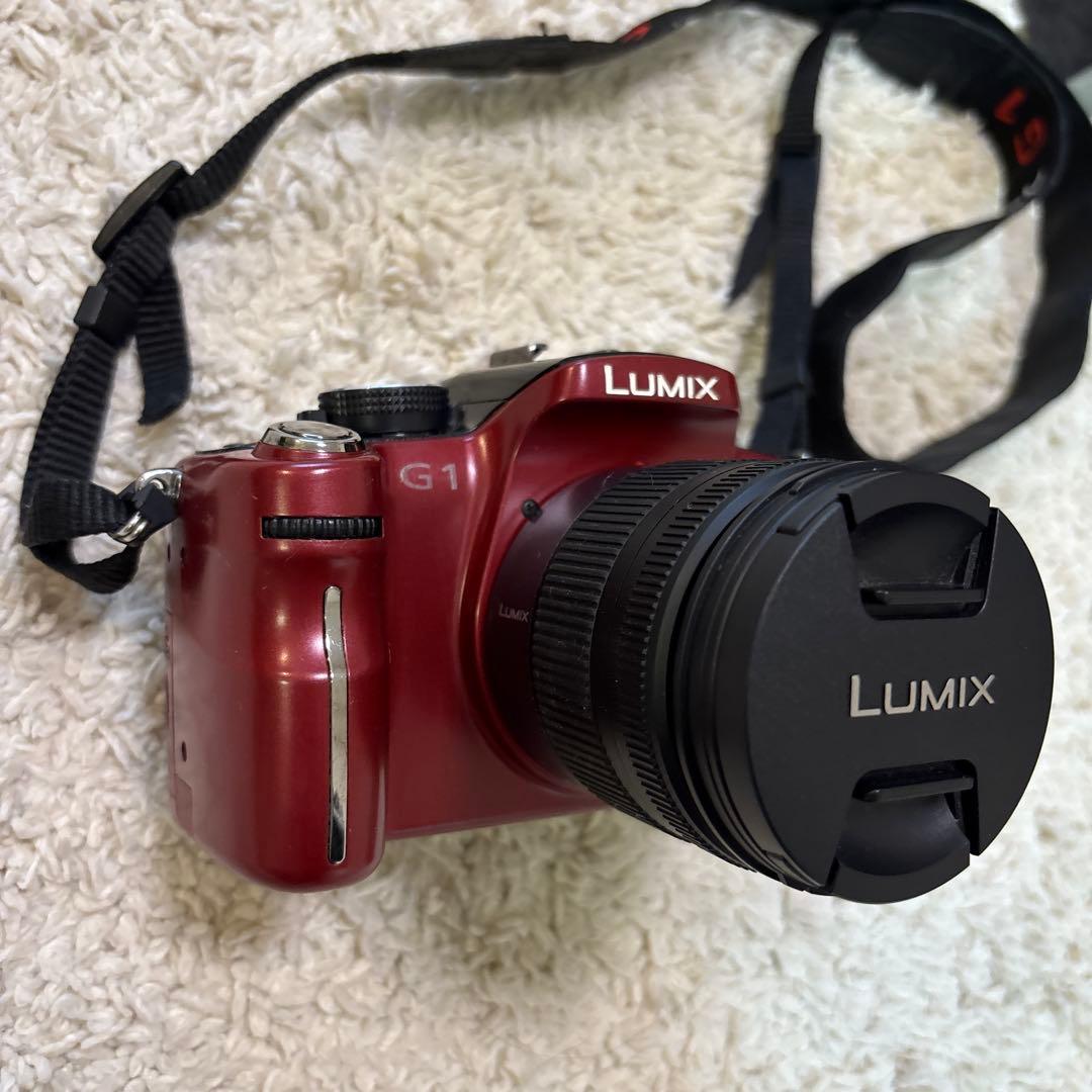 Panasonic LUMIX DMC-G1 レッド ミラーレス一眼カメラ