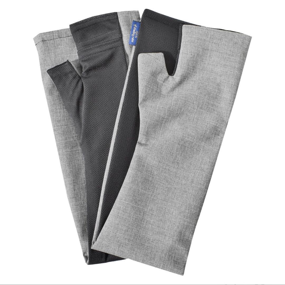 芦屋ロサブラン　アームカバー　グレー