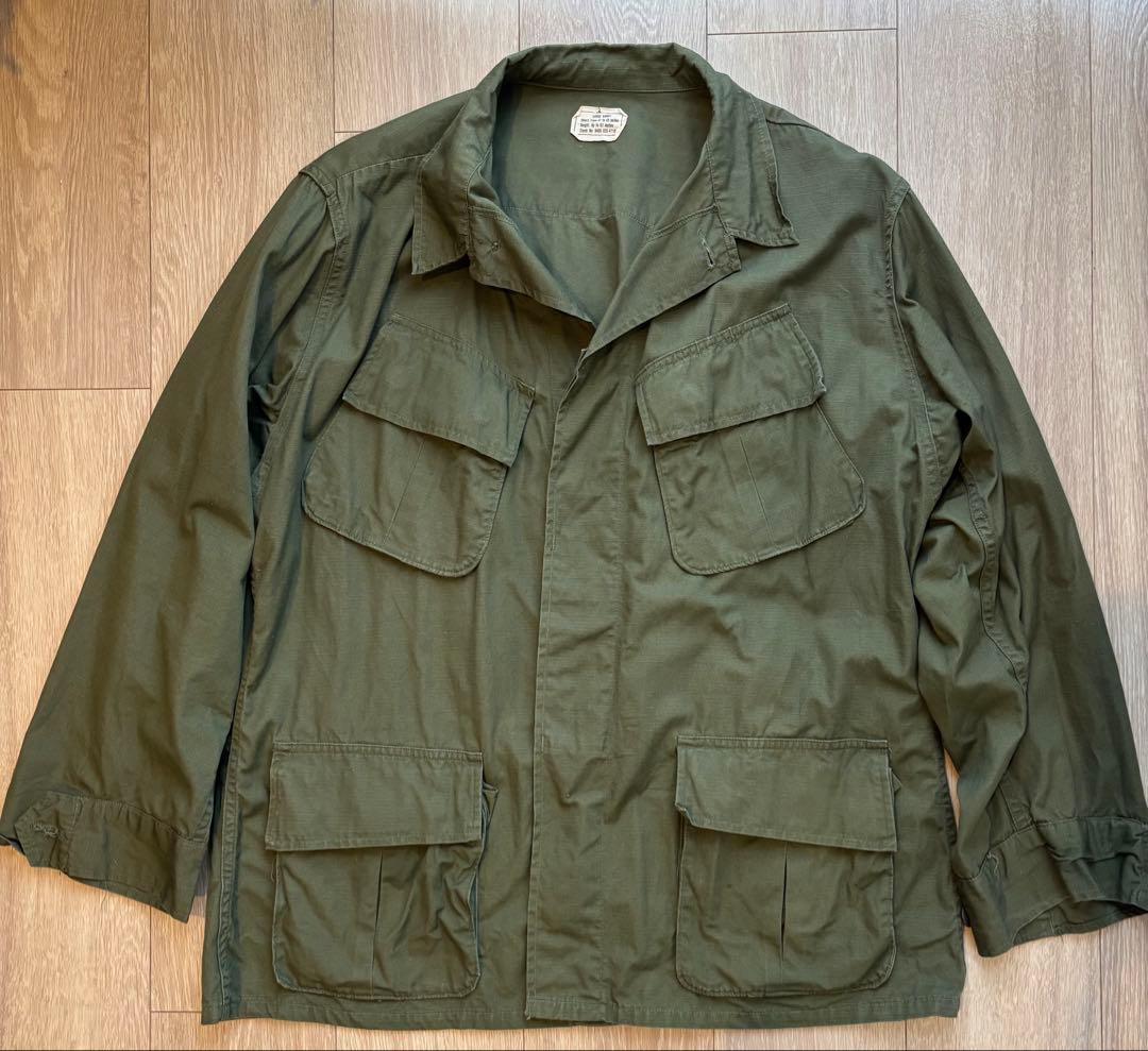 ジャングルファティーグジャケット　リップストップ　large-short