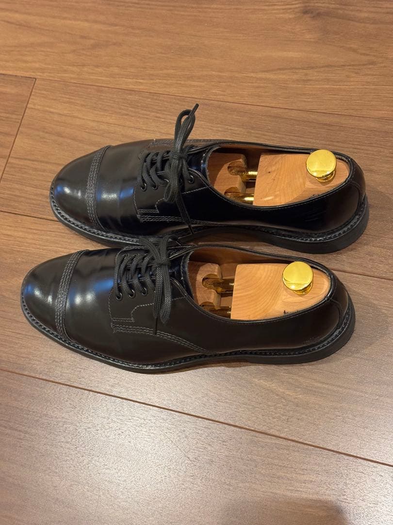 SANDERS MILITARY DERBY SHOE 1128B サイズ: 6