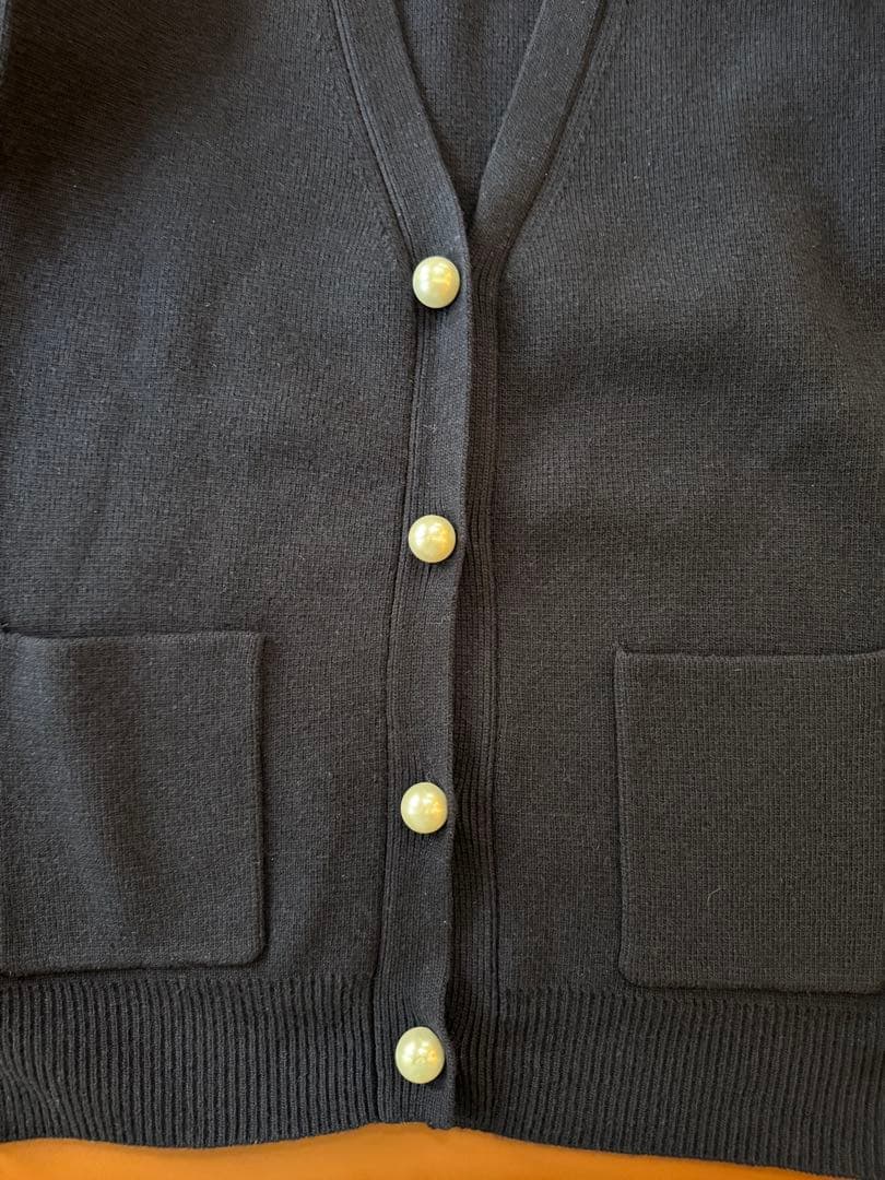 ドゥーズィエムクラス pearl button V/NC/D ニット