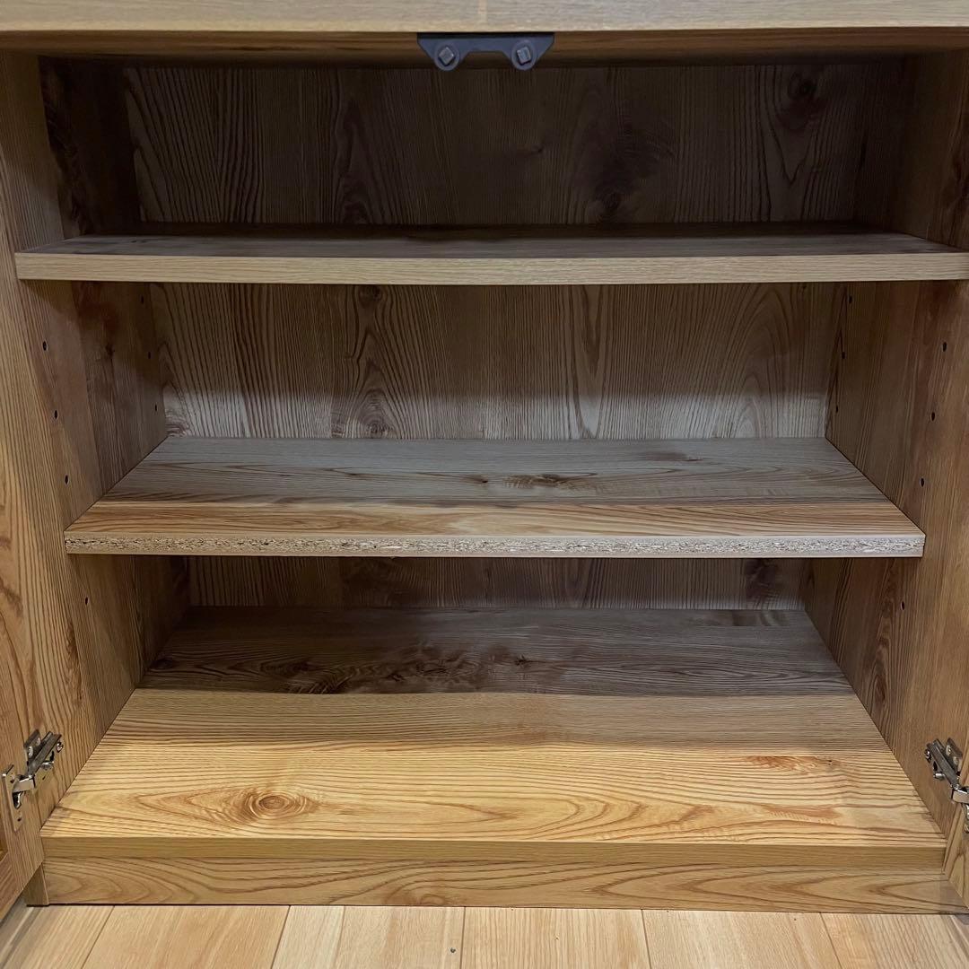 カップボード　食器棚　120cm 木製