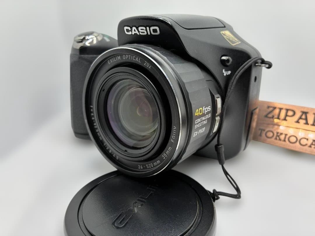 CASIO EXILIM EX-FH20 デジタルカメラ ブラック 動作品