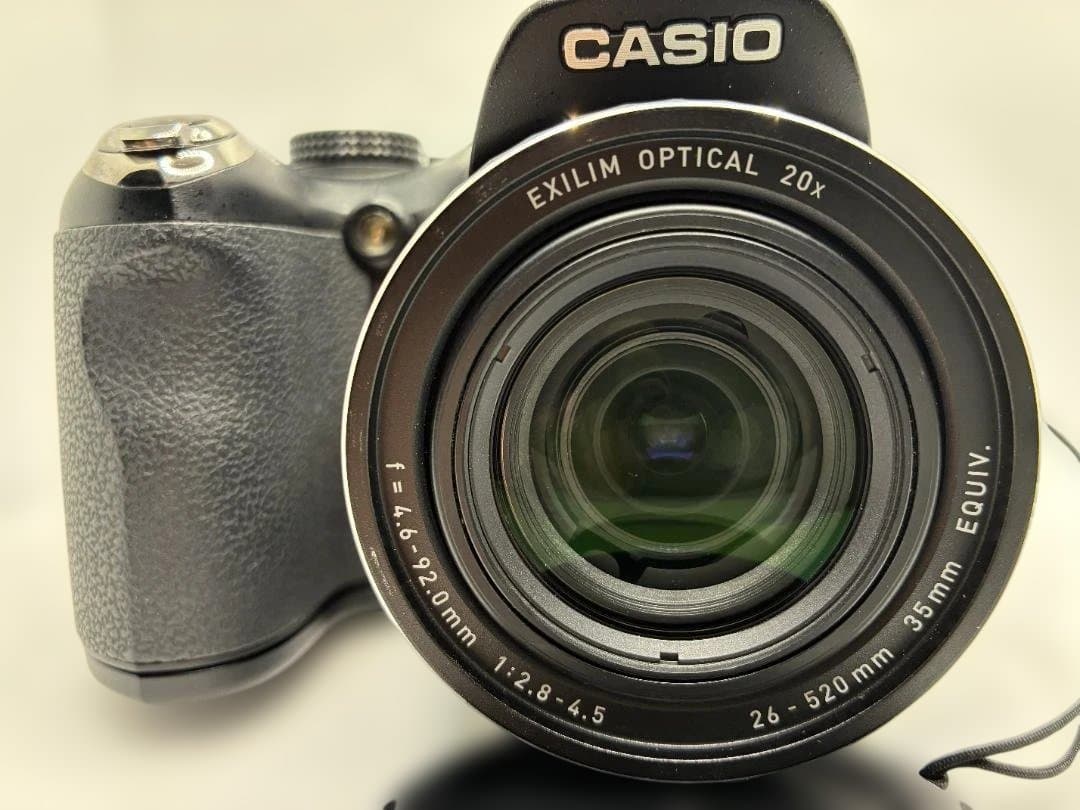 CASIO EXILIM EX-FH20 デジタルカメラ ブラック 動作品