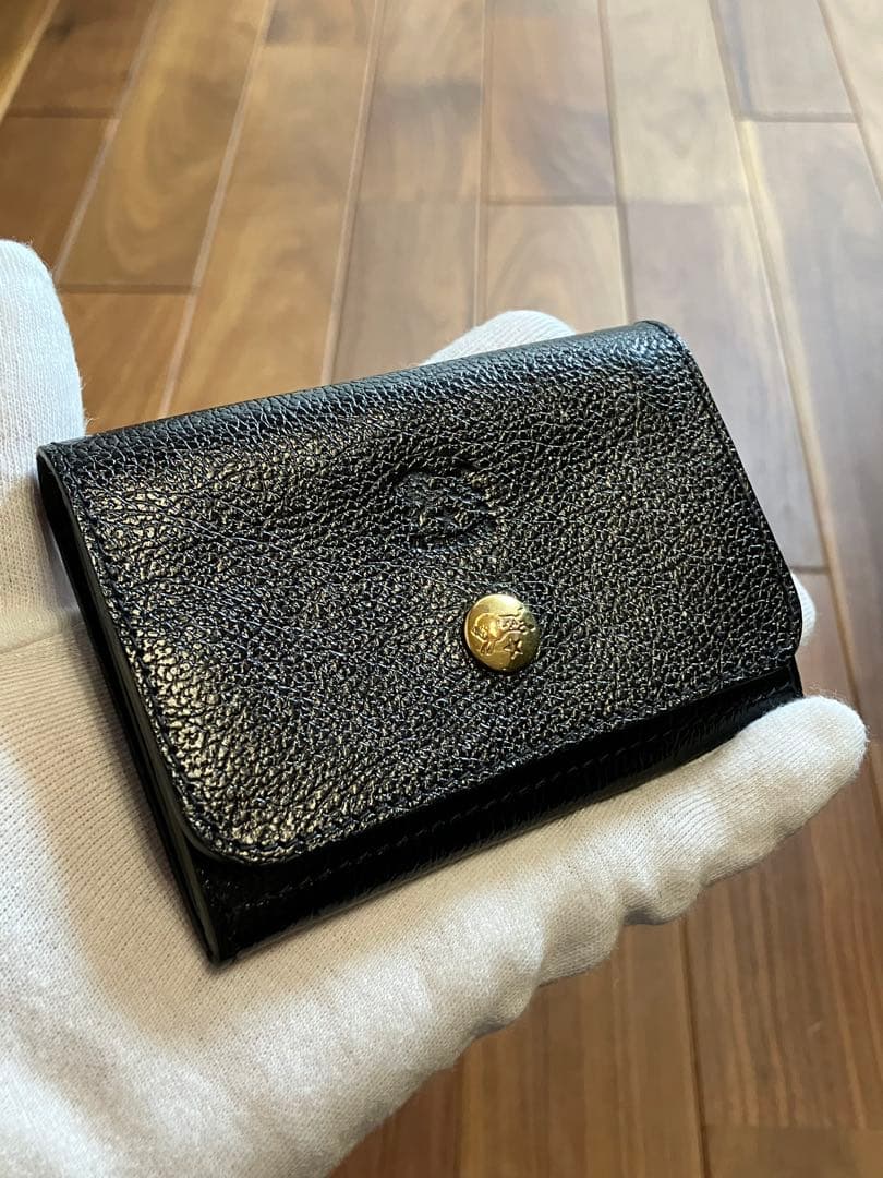 【極美品】イルビゾンテ カードケース 名刺入れ レザー 本革