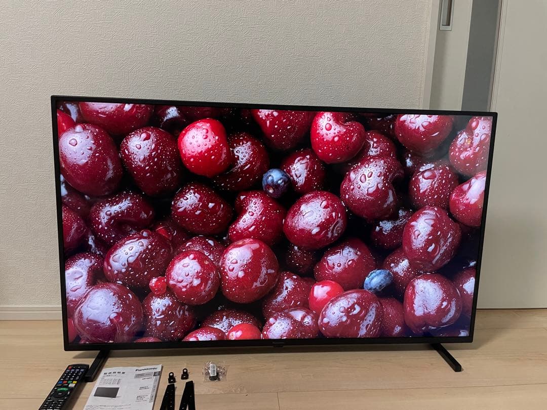 美品　2022年製Panasonic 50V型 4K液晶テレビ VIERA